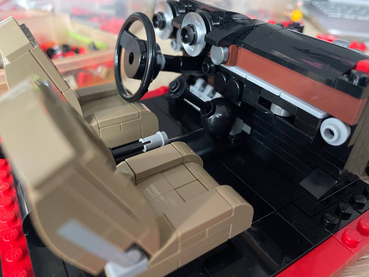 … so, jetzt dann auch mit Beifahrersitz 😉